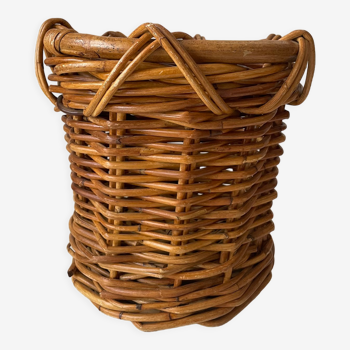 Wicker pot cover