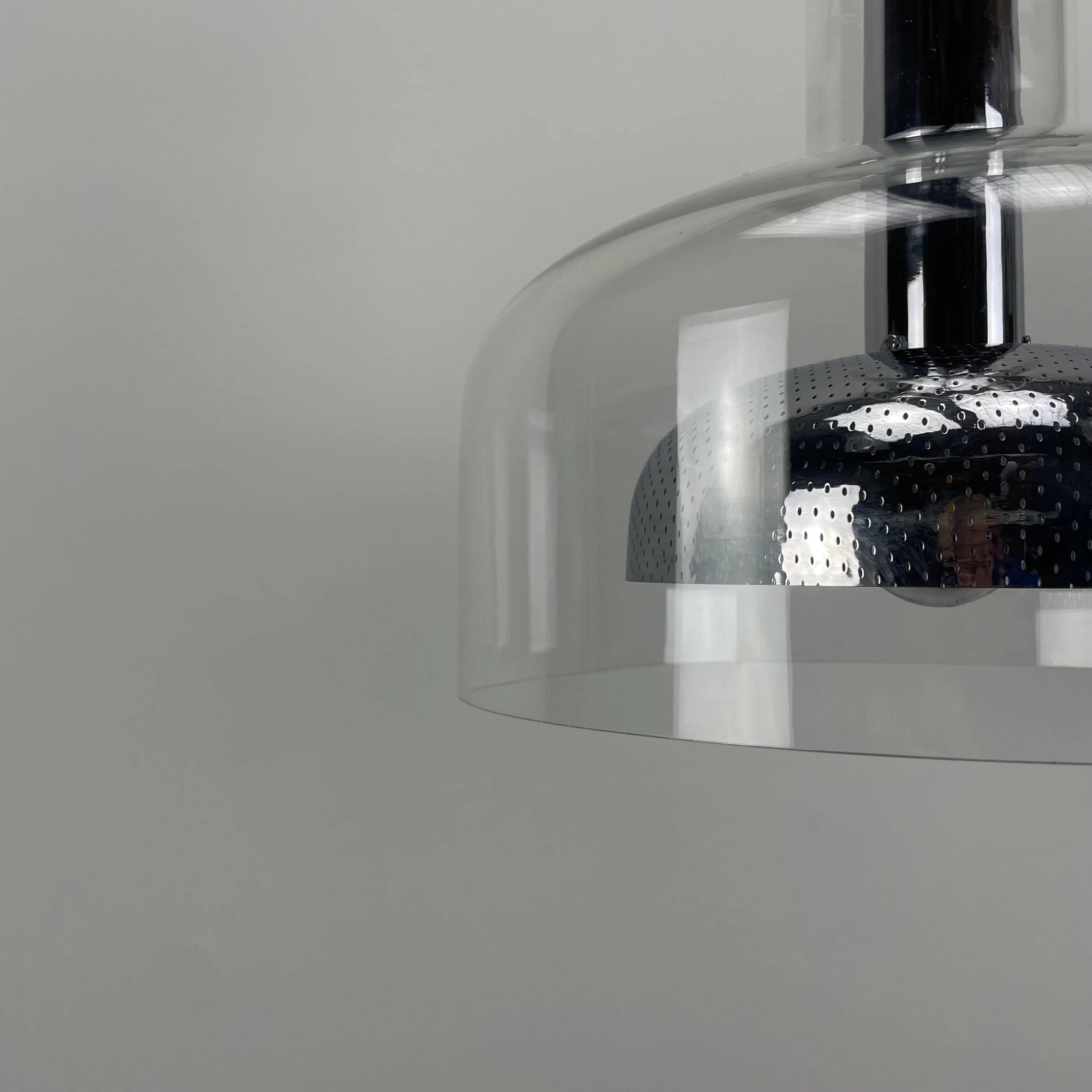 Swedish 'Crystal' suspension by Anders Pehrson for Atelje Lyktan 1970