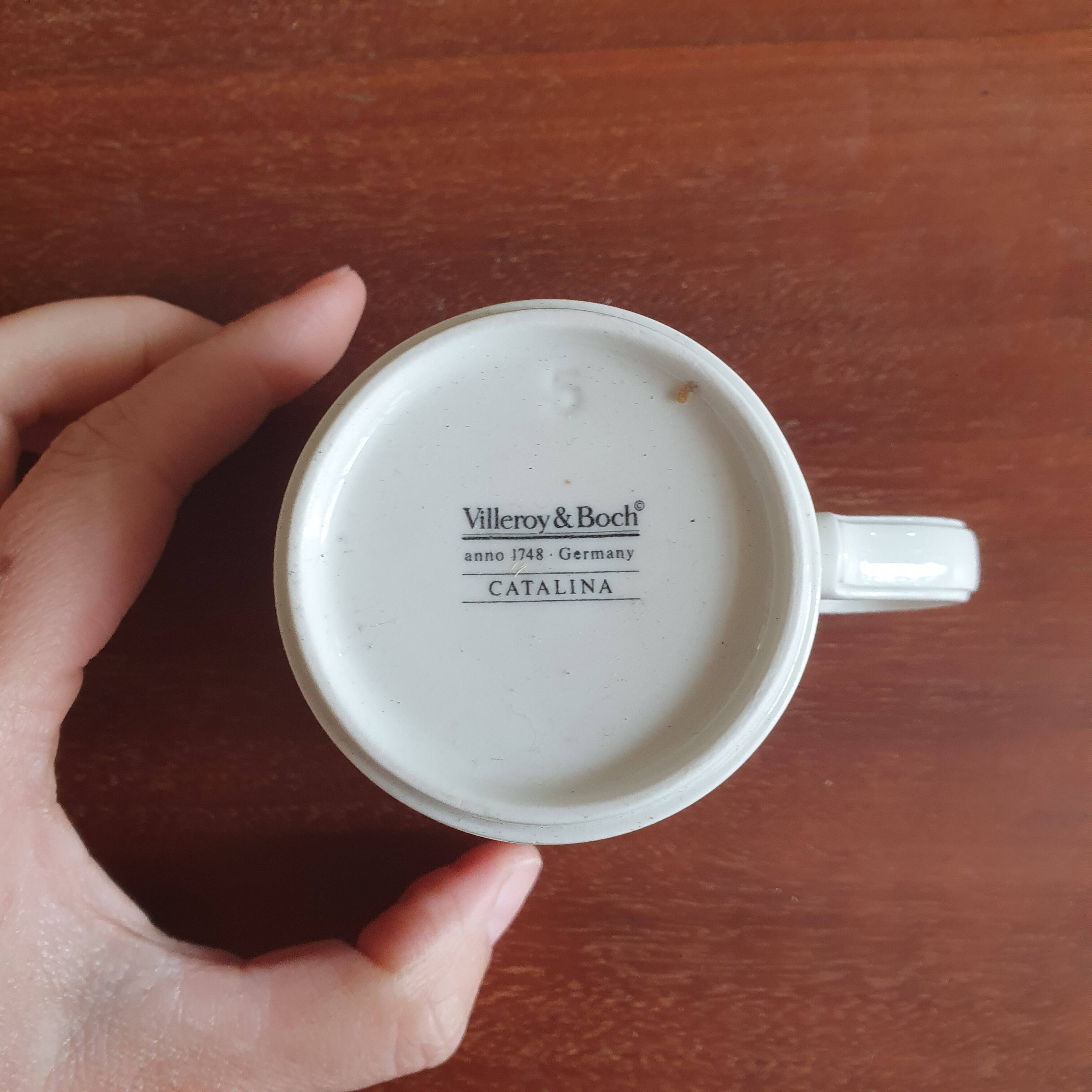 4 tasses à café Villeroy et Boch Catalina