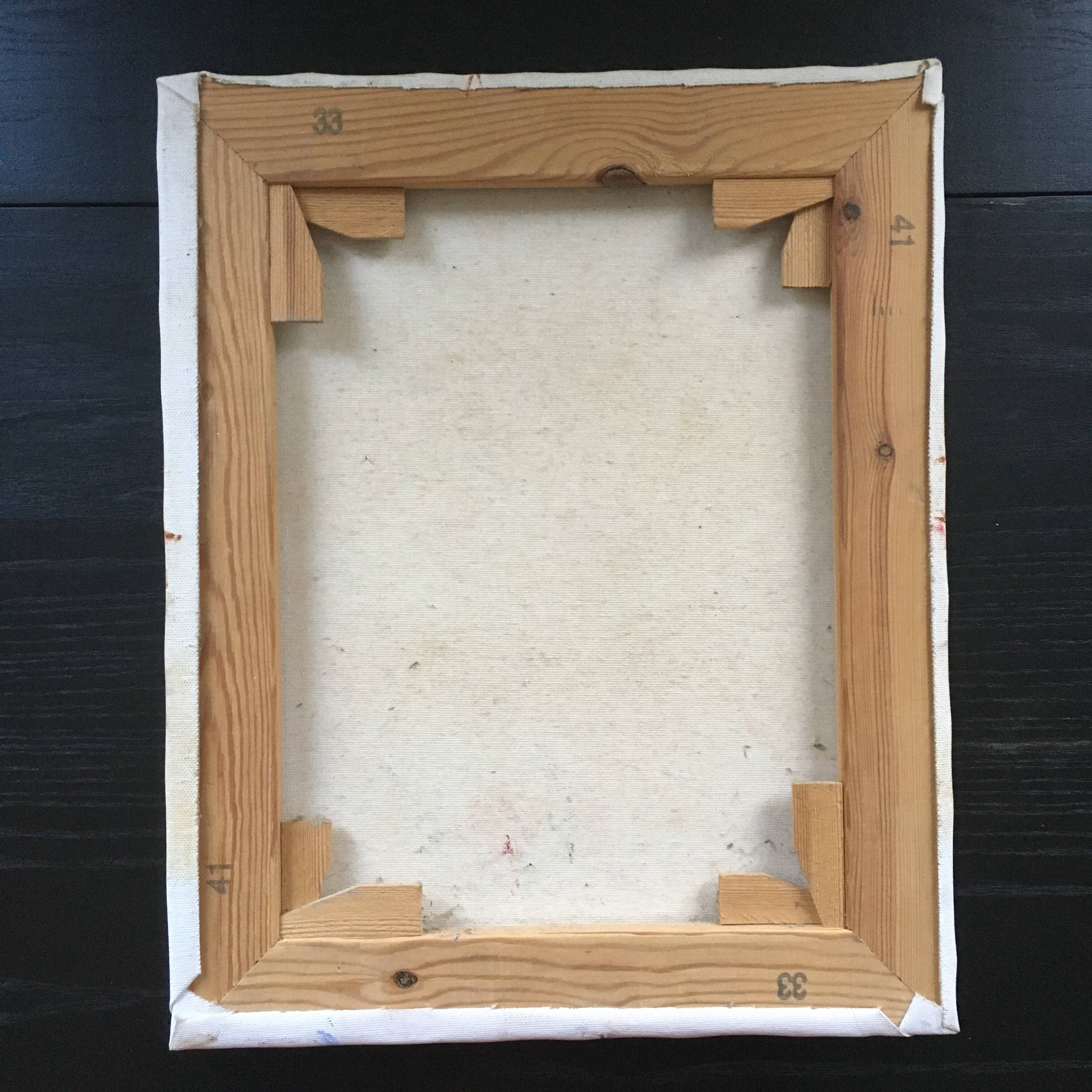 Red bouquet painting