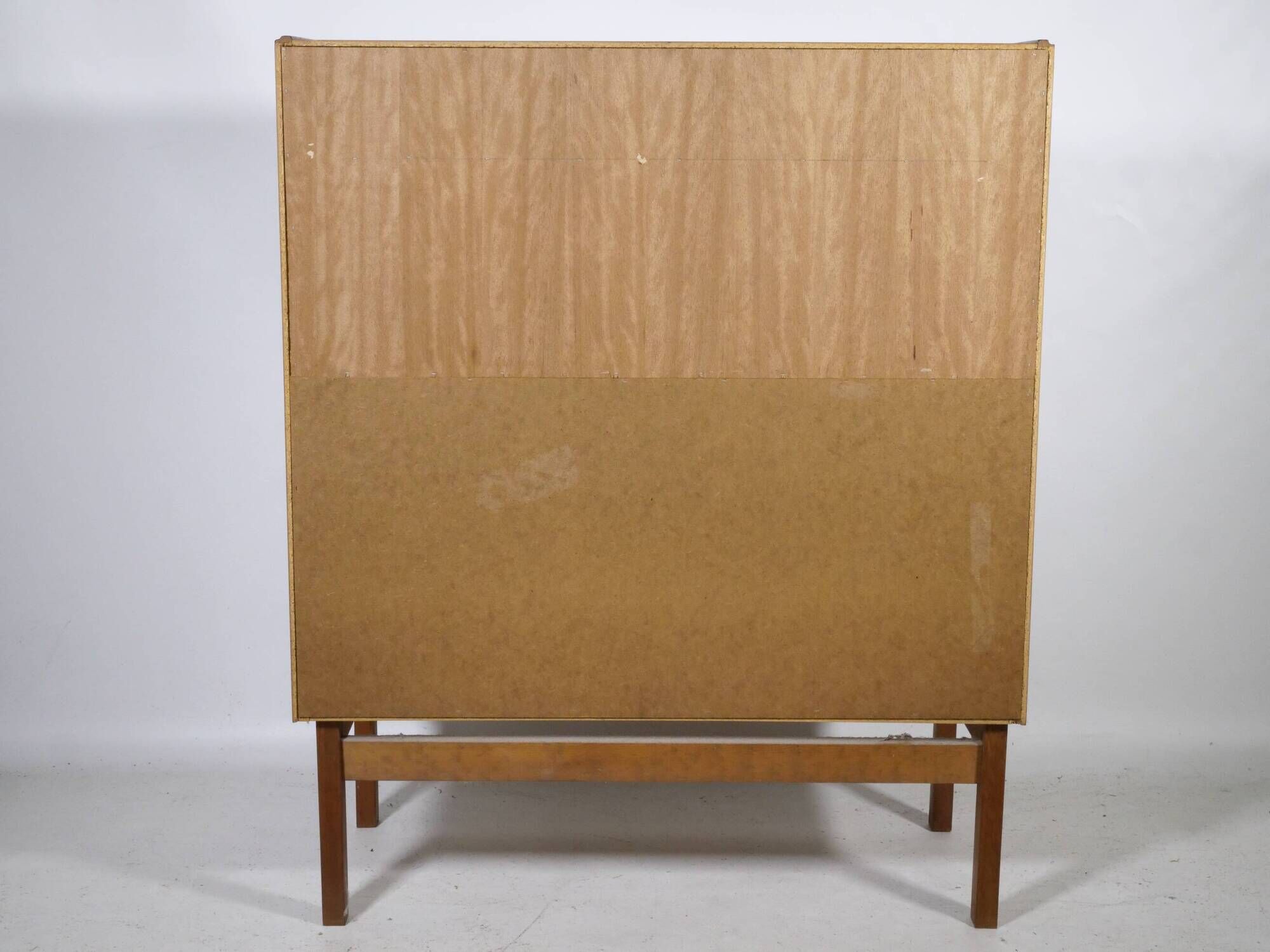 Teak Secretary Desk 1960s Vintage Office Desk Scandinavian Danish Design