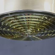 Golden Swedish design hanging lamp - XL - Carl Thore  ***  Sweden 1970 - Stylish lighting