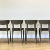 Set of 4 Canova Dining Chairs by Claus Breinholt for Infiniti – Dark Grey M