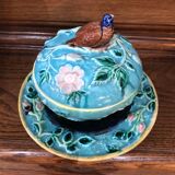 Majolica Barbotine Box George Jones