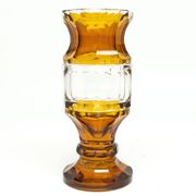 Art Deco vase, crystal, Moser, Czechoslovakia, 1930s