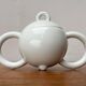 Vintage German sugar bowl Postmodern Fantasia Series by Matteo Thun for Arzberg, 1980s