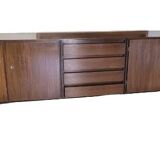 Vintage Scandinavian teak sideboard from the 60s, 70s