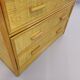 Vintage rattan and rattan chest of drawers from the 70s