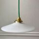 Suspension in smooth opaline green thread early twentieth century