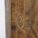 Painted Folk Art Bridal Cupboard