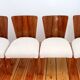 Chairs by J. Halabala for Up Races, Czechoslovakia, 1940s, Set of 4