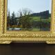 Antique mercury mirror in the Napoleon III style.