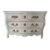 18th Century Louis XV Curved Chest of Drawers