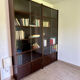 Large vintage library/display cabinet