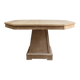 Art Deco oak extendable table – 114 to 228 cm