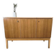 Meuble audio vintage en bois : buffet/meuble de rangement
