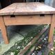 Table basse table de ferme bois brut