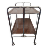 Folding serving trolley from the 60s/70s