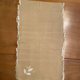 Serviettes brodées en deux tailles