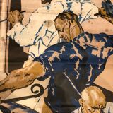 Affiche lithographique originale René Kuder 1939 Alsace Art Deco