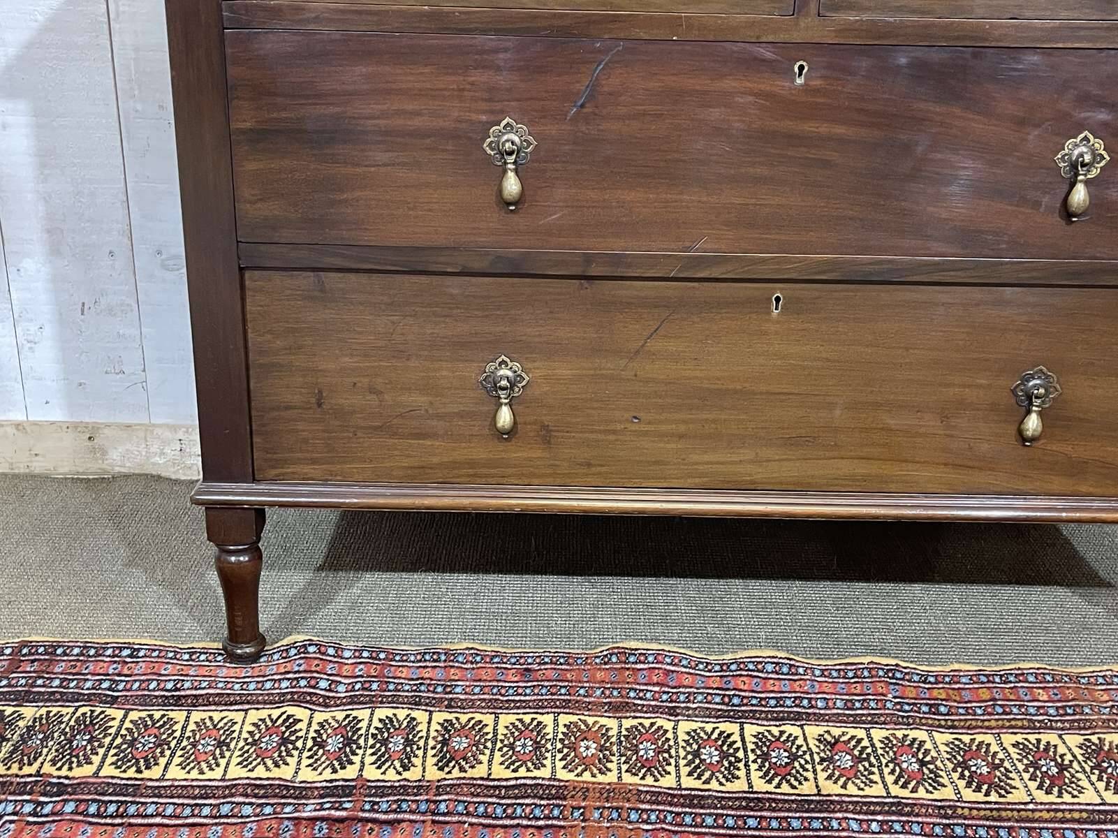 English mahogany commode from the 1930s.