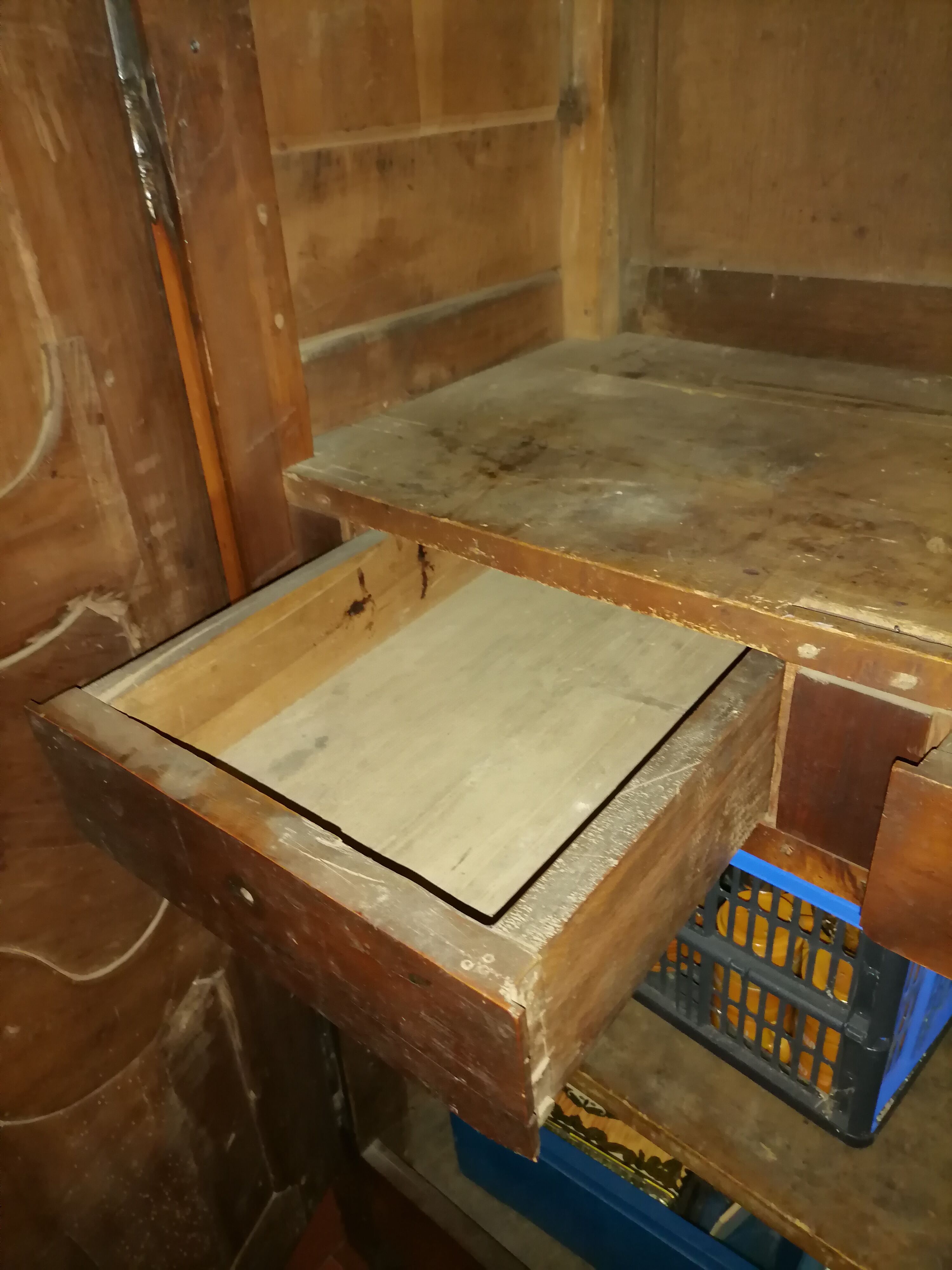 Wardrobe Louis XV merisier