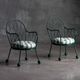 Sculptural Garden Armchairs, France, 1950s