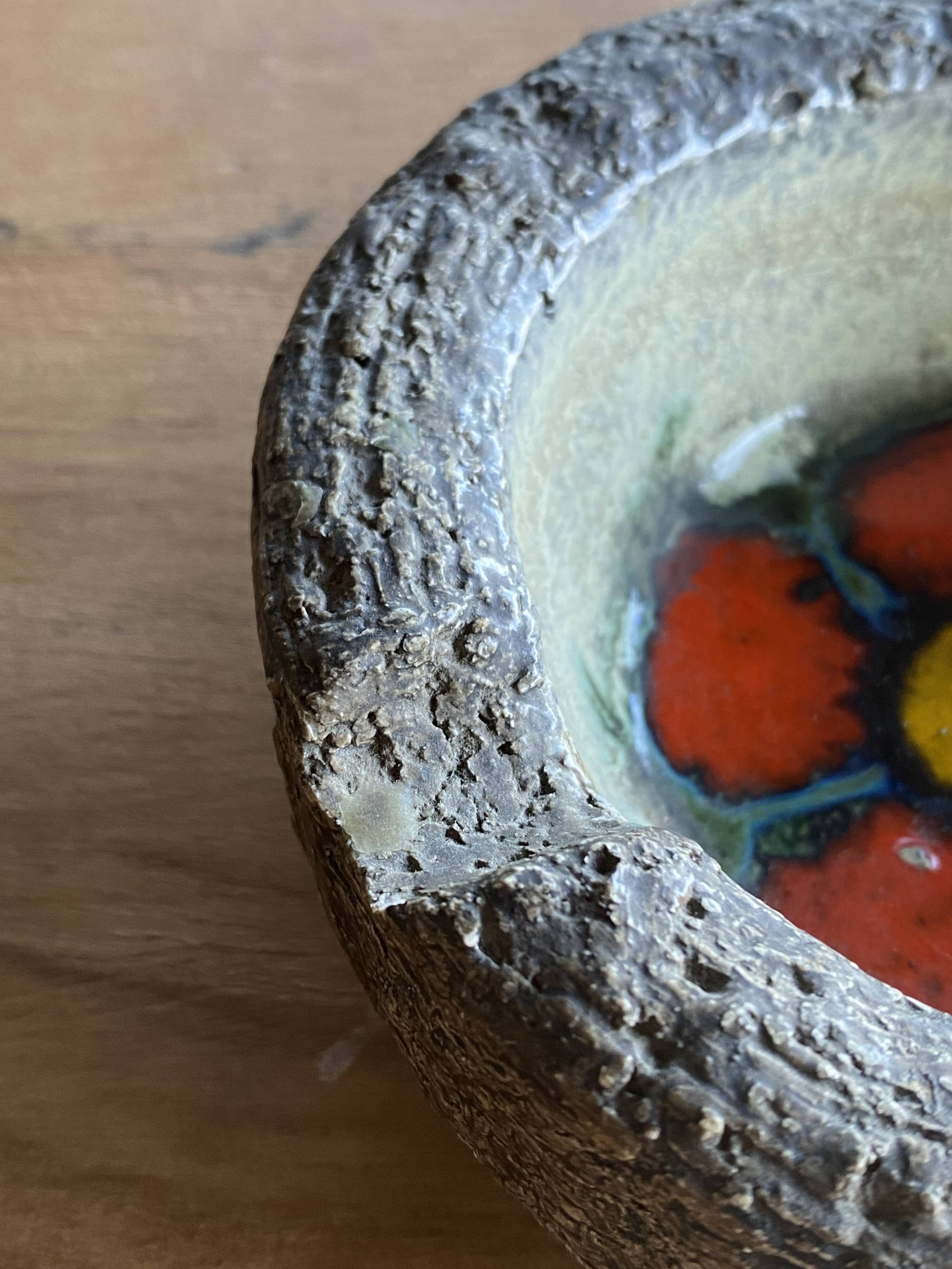 Jan van Erp ceramic ashtray 1960's