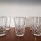 Lot de 6 verres en cristal saint louis