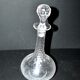 Baccarat tortoiseshell cut crystal carafe H29cm