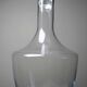 Large vintage baluster decanter in blown crystal, 1960s.
