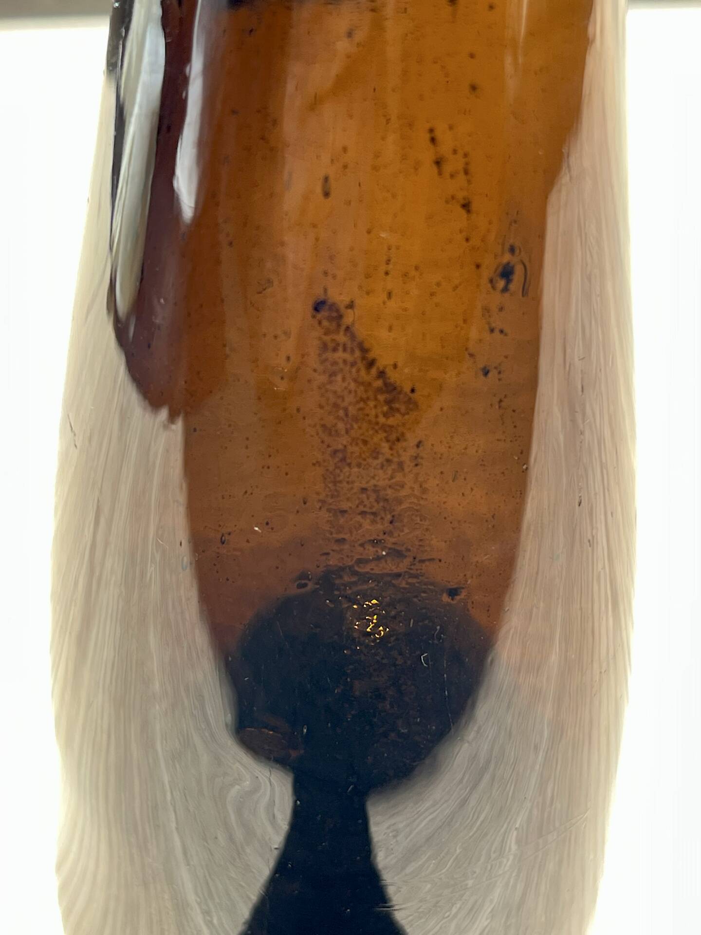 Set of 4 vintage bottle vases