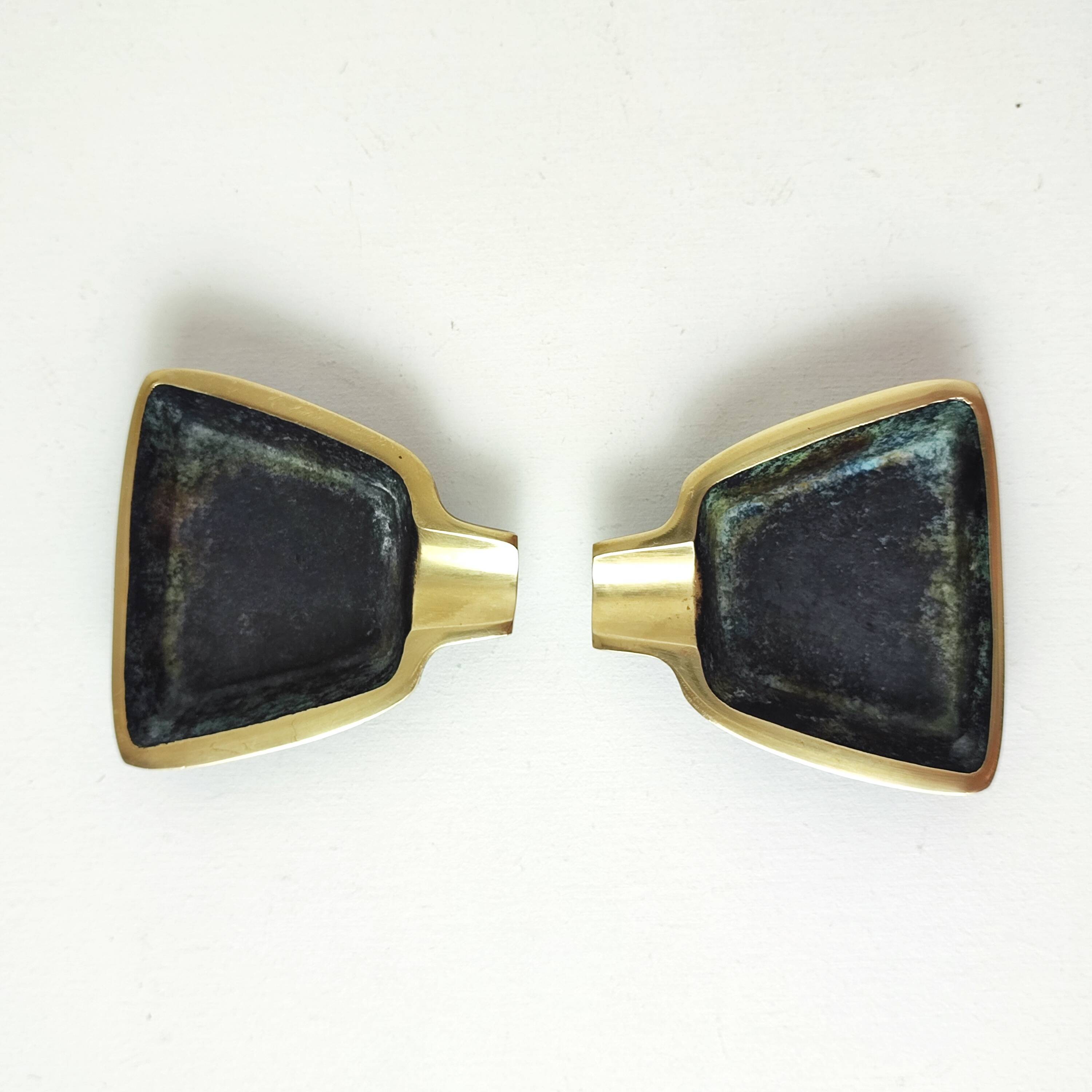 Cendriers empilables années 50