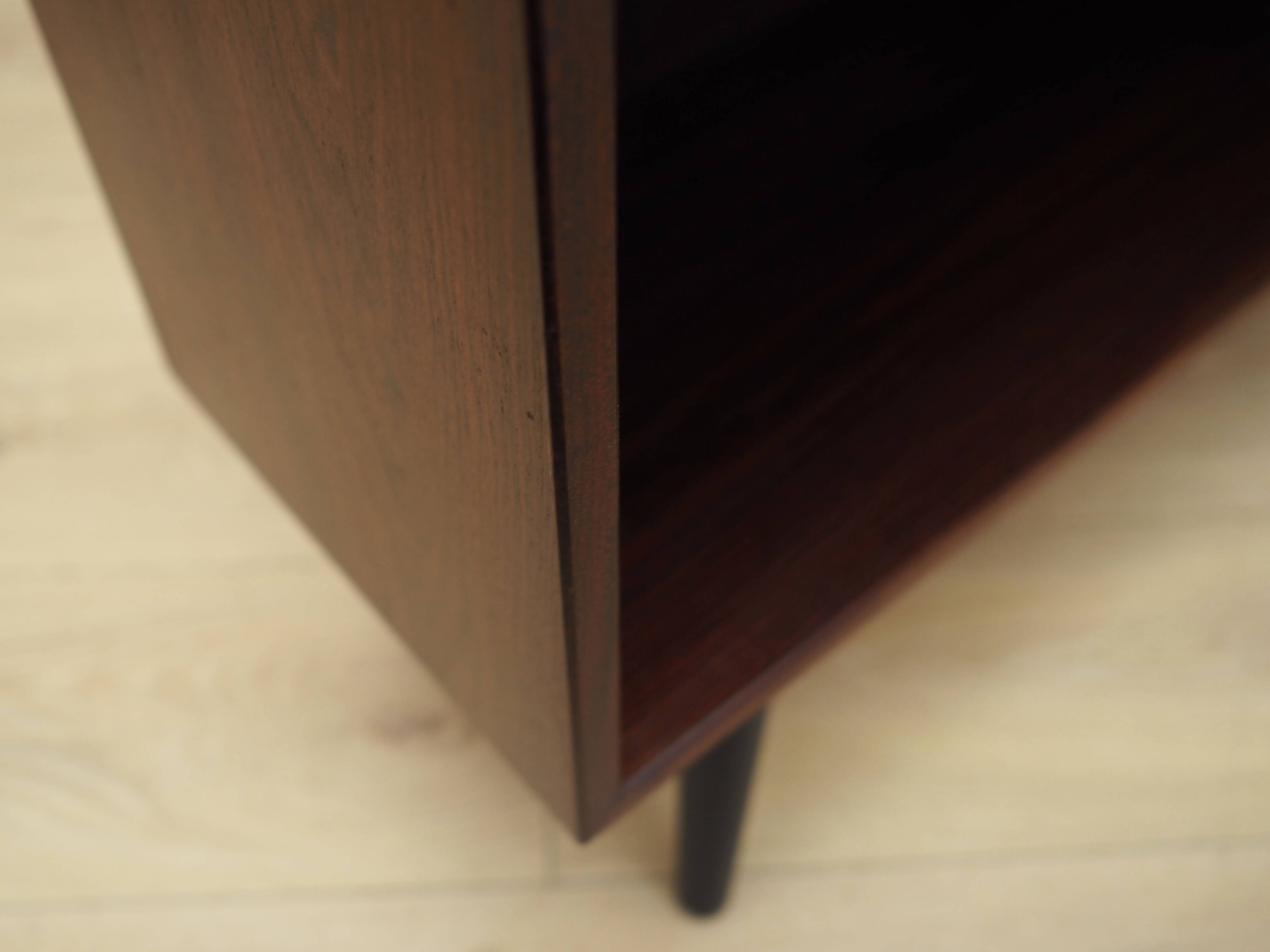 Rosewood bookcase, Danish design, 1970s, production: Hjørnebo