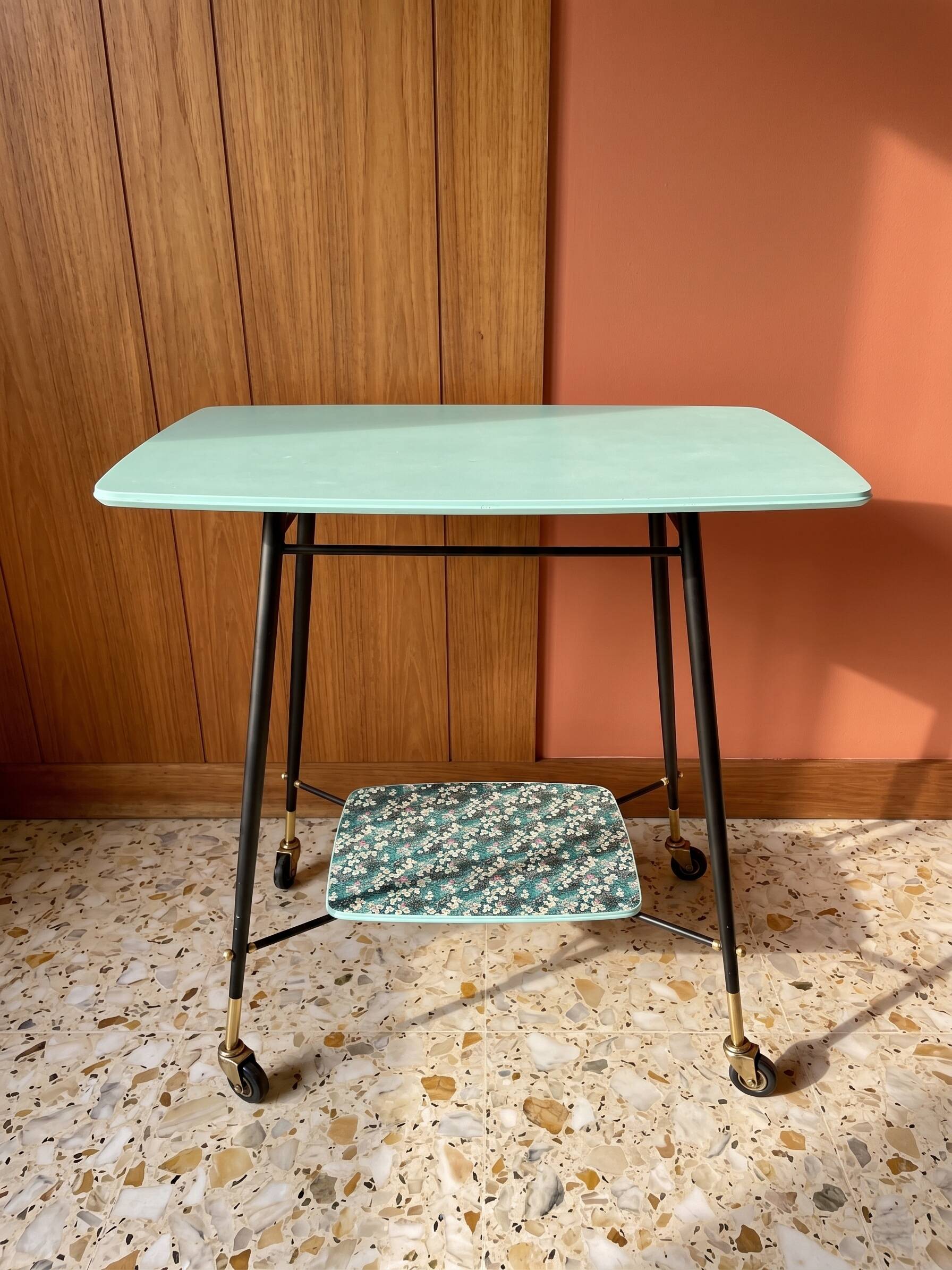 Vintage dessert trolley