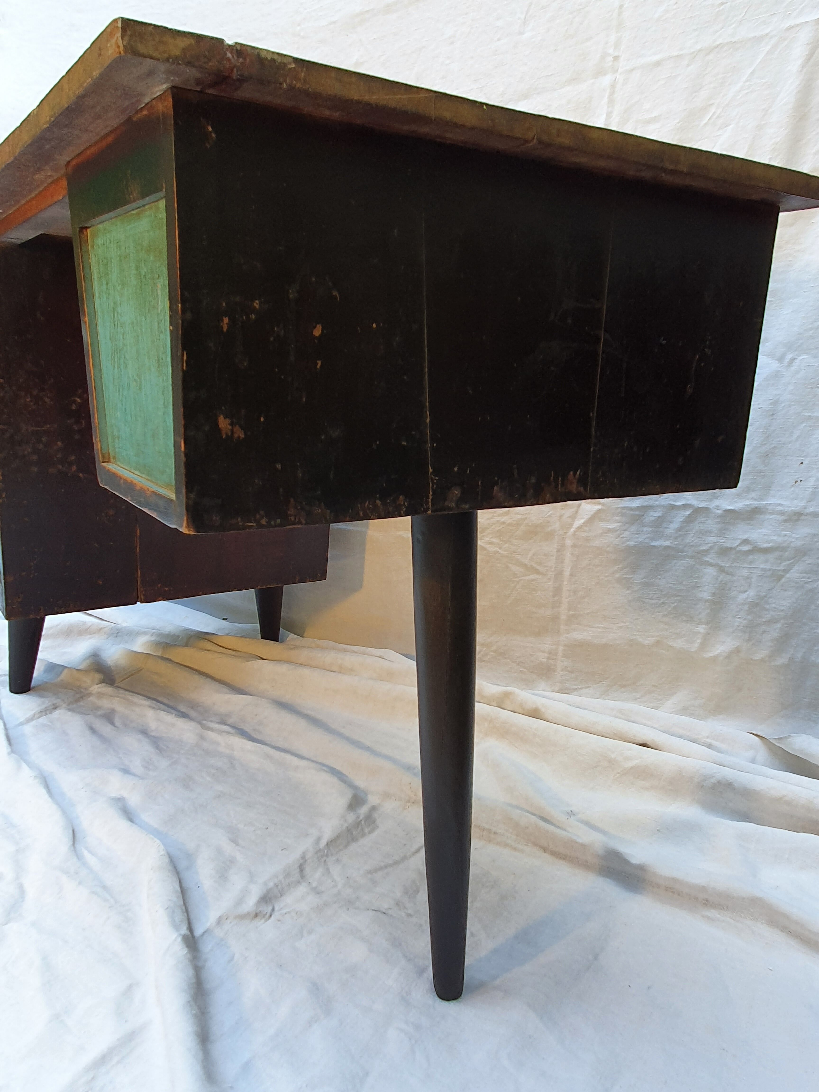Dutch 1950 teak office