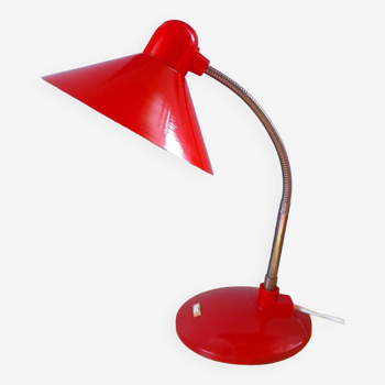 Lampe de bureau Aluminor en métal 60s