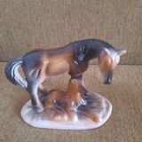 Ceramic horses