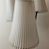 Wrought iron tripod lamp