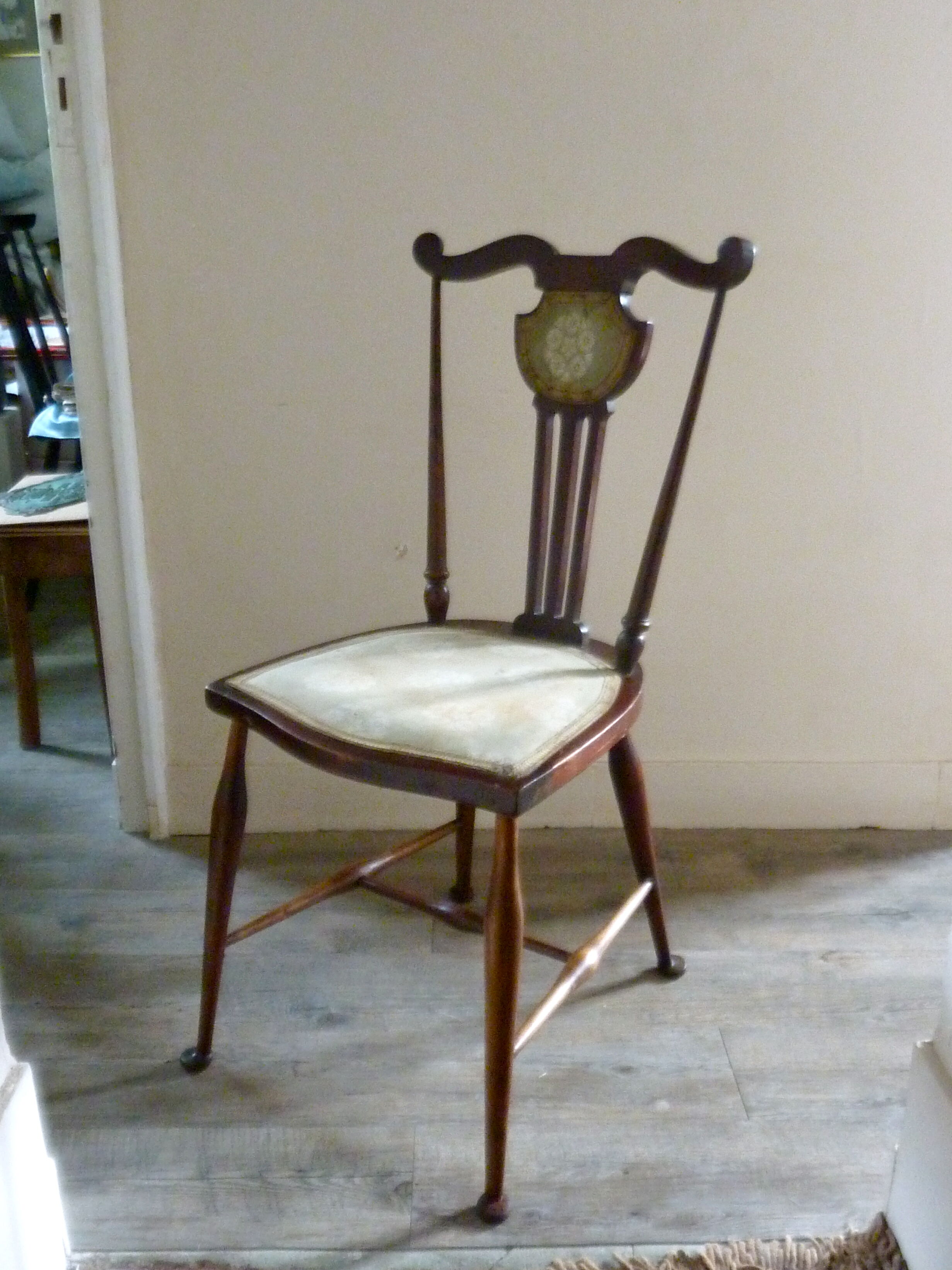 Rare seamstress chair from the 1900s