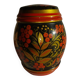 Russian khokhloma candy dish with lid