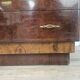 1940s Art Decò sideboard in walnut and blond walnut