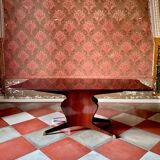 1950 Italian Midcentury Modern Mahogany and Rosewood Dining set, attributed to Osvaldo Borsani