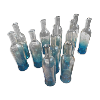 Blue bottom bottles