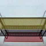 Steel wall system, book rack 1960’s