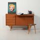 Sideboard Swedish 1960s with writing desk