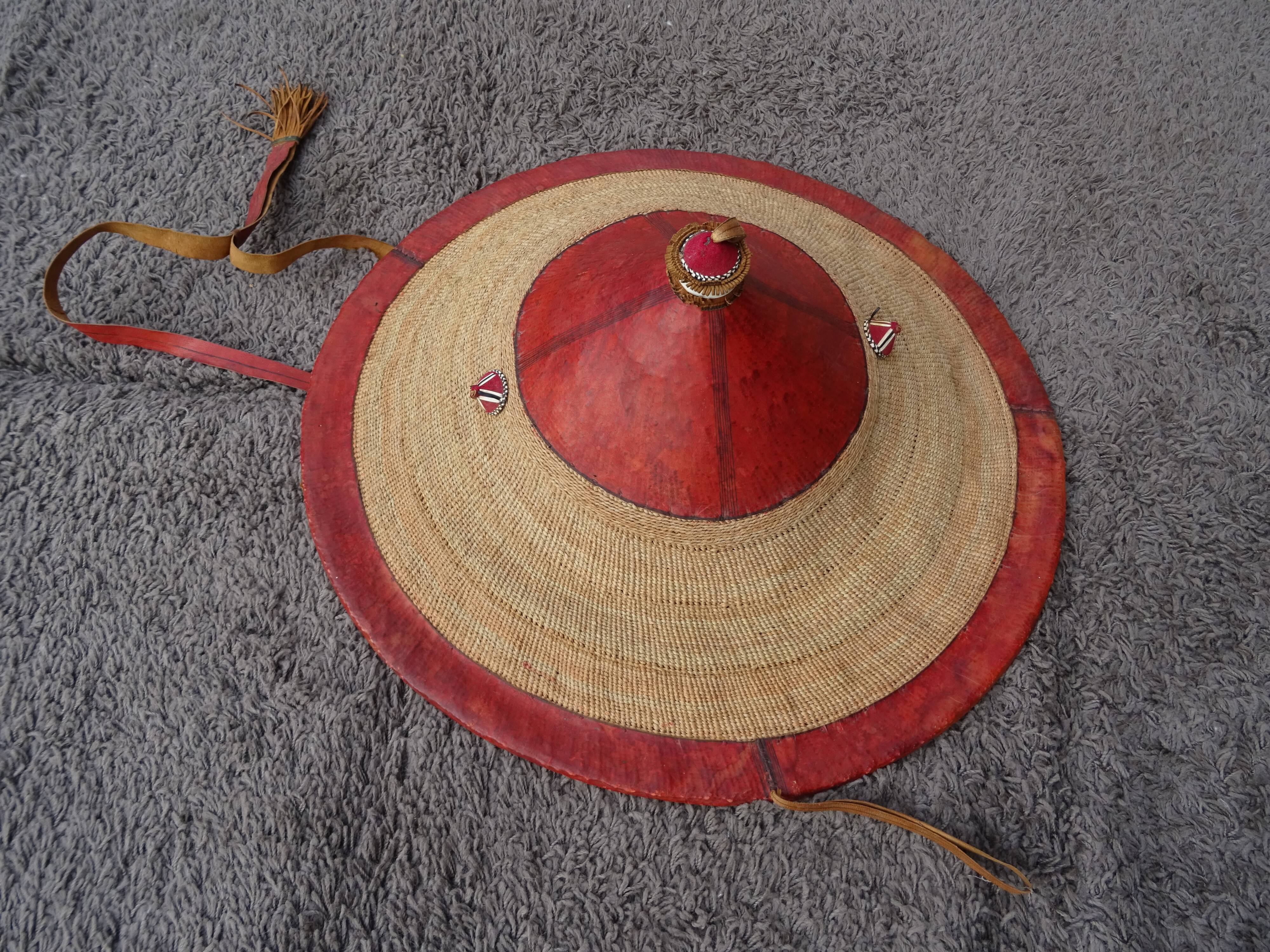 Fulani Peulh tribe headdress hat Africa