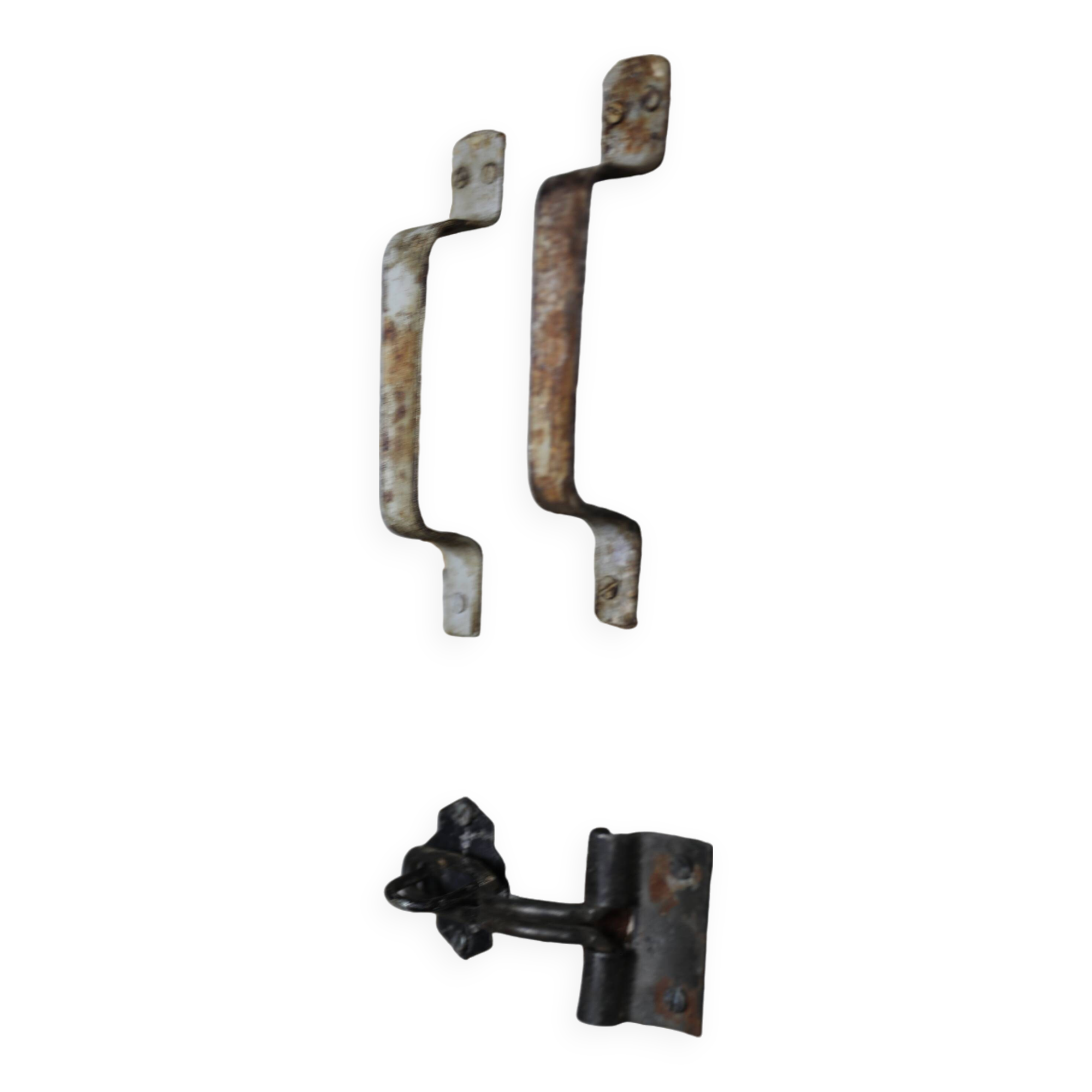 Indian wardrobe 2 doors in bleached wood