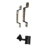 Indian wardrobe 2 doors in bleached wood