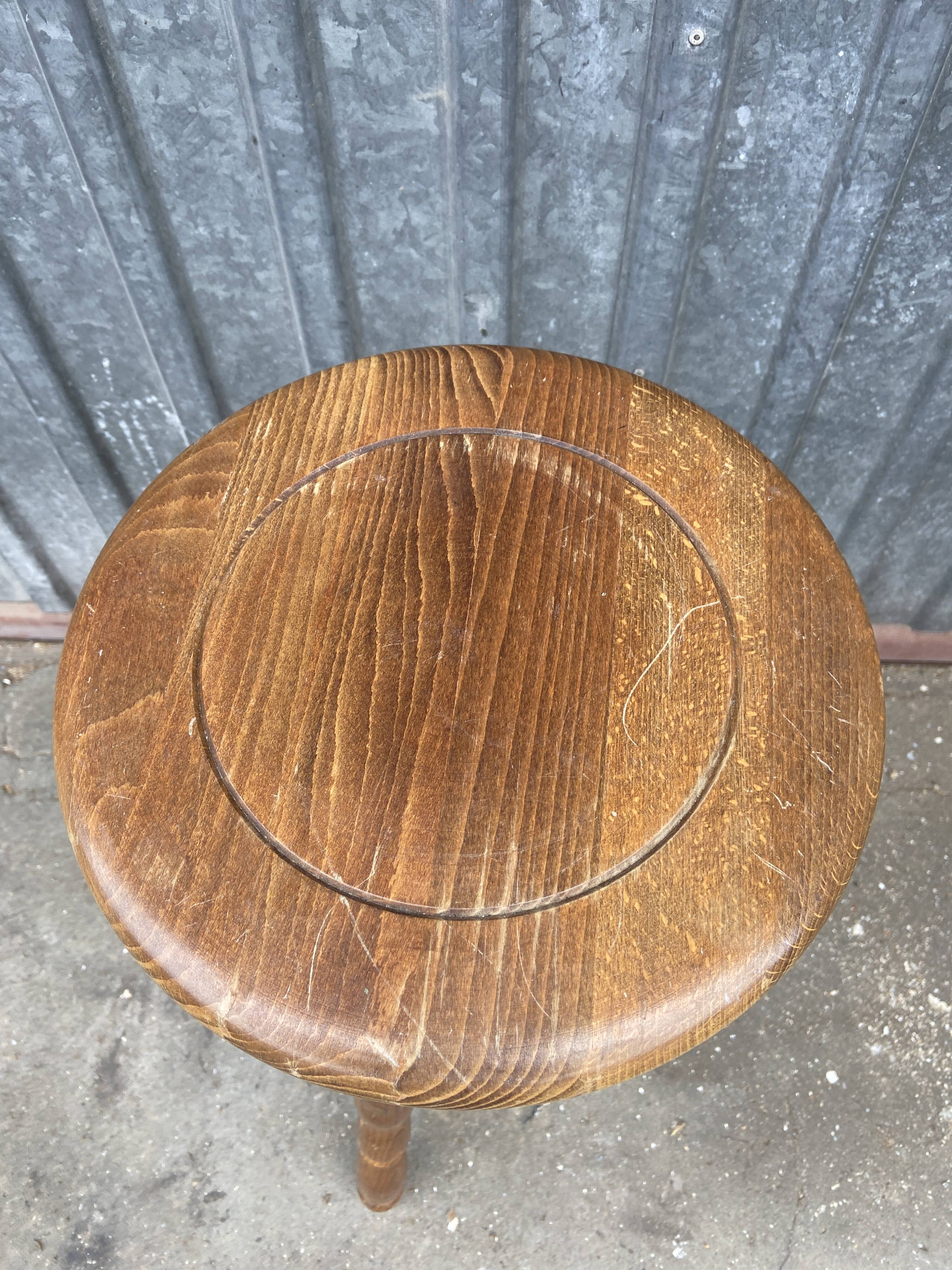 Adjustable vintage watchmaker's stool